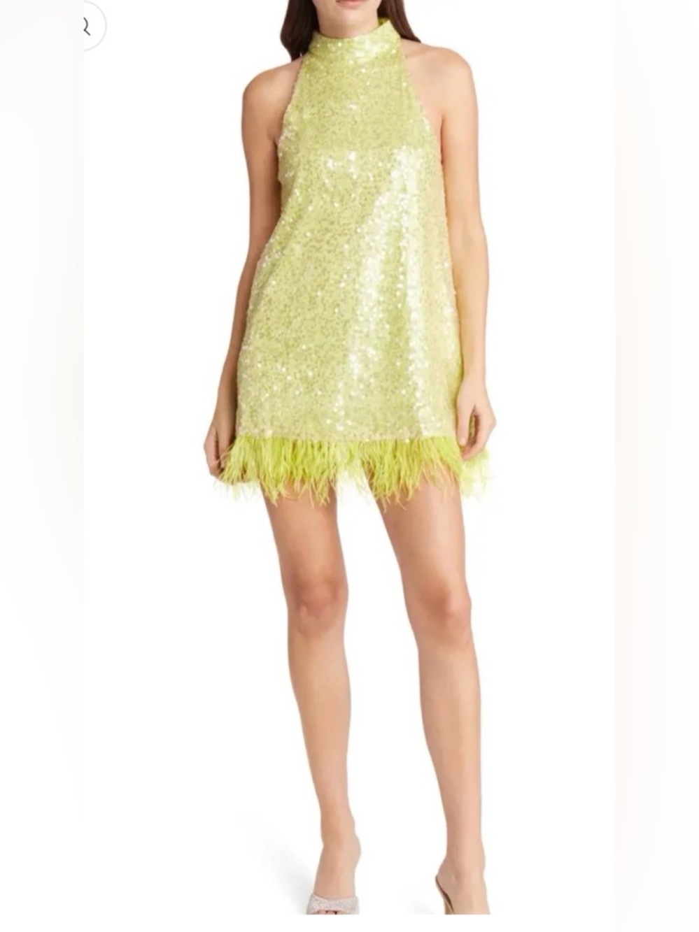 NWT AmyLynn ESTHER GREEN MINI DRESS